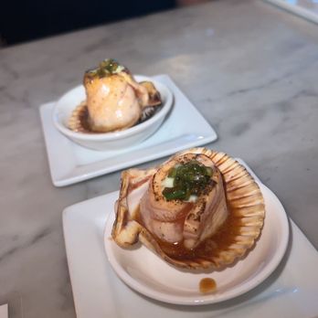 KAI ZAN - Salmon with scallop - Asian Fusion Near Me - Chicago, Illinois KAI ZAN - Salmon with scallop - Asian Fusion Near Me - Chicago, Illinois