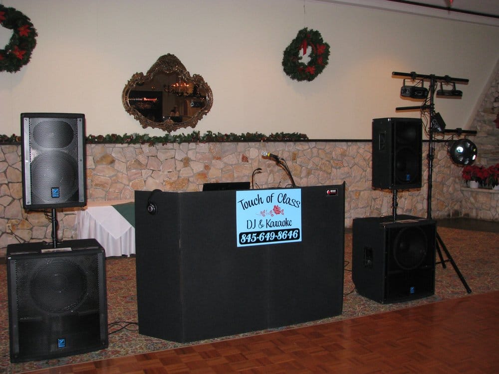 Touch Of Class DJ and Karaoke Logo