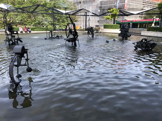 Tinguely Fountain by null