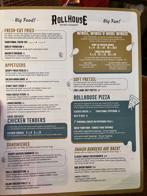 Menu photo 2 RollHouse Entertainment - Solon Solon, OH