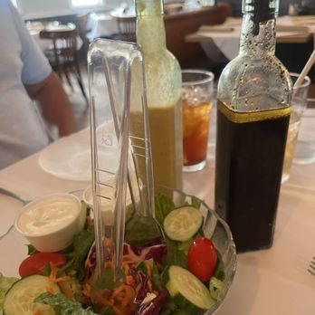 The Beach House Restaurant - House salad and dressings - Seafood Near Me - Beach Haven Terrace, New Jersey