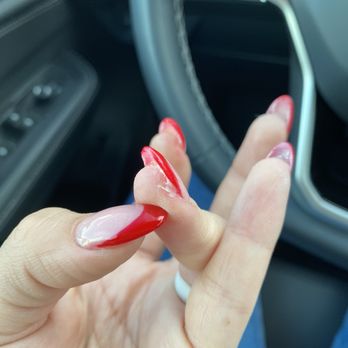 Love Nails & Spa - Horrible. All my fingers were like this. - Nail Salons Near Me - El Cajon, California Love Nails & Spa - Horrible. All my fingers were like this. - Nail Salons Near Me - El Cajon, California