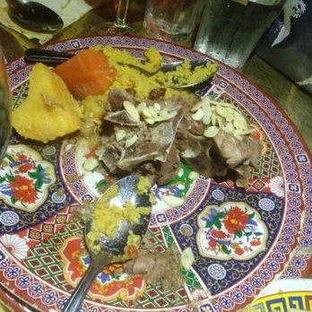 Marrakesh Restaurant - Lamb with almond and honey - Moroccan Near Me - Philadelphia, Pennsylvania