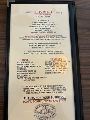 Menu photo 3 Cocomo's Grill Marco Island, FL