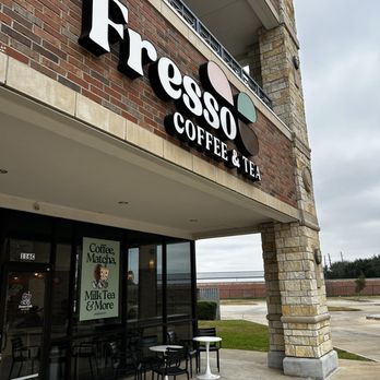 Fresso Coffee & Tea - Storefront. Easy to find - Coffee & Tea Near Me - Missouri City, Texas Fresso Coffee & Tea - Storefront. Easy to find - Coffee & Tea Near Me - Missouri City, Texas