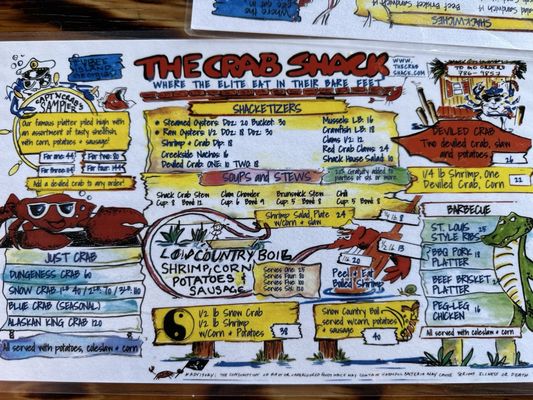 Menu photo 4 The Crab Shack Tybee Island, GA Menu photo 4 The Crab Shack Tybee Island, GA