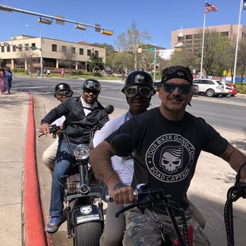 YourBikerGang - My boys, Hubby, and Mr. Patrick (best guide ever)! - Bike tours Near Me - Austin, Texas