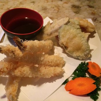 Raku - Shrimp Tempura Dinner - comes with rice and miso soup or salad. - Japanese Near Me - Edina, Minnesota