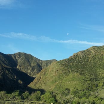 Slide Mountain Lookout - view on the way up - Hiking Near Me - Castaic, California