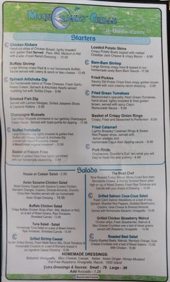 Menu photo 4 Moon Cricket Grille Winter Garden, FL
