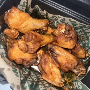 Wingstop - "Mild" Wings - These wings didn't have a lick of salt or mild sauce on them. 0/10 - Chicken Wings Near Me - Humble, Texas Wingstop - "Mild" Wings - These wings didn't have a lick of salt or mild sauce on them. 0/10 - Chicken Wings Near Me - Humble, Texas