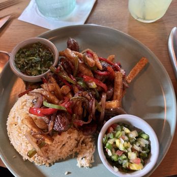 Chino's Cantina - Chinos lomo saltado - New Mexican Cuisine Near Me - Yukon, Oklahoma