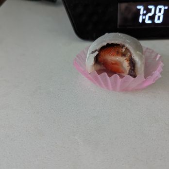 Daizu Tei - Strawberry mochi filling - Specialty Food Near Me - Honolulu, Hawaii Daizu Tei - Strawberry mochi filling - Specialty Food Near Me - Honolulu, Hawaii