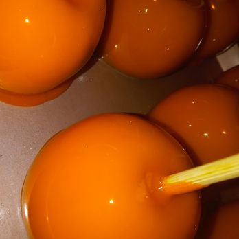 Shelisa's Pralines - Orange flavored candy apples - Candy Stores Near Me - Mobile, Alabama Shelisa's Pralines - Orange flavored candy apples - Candy Stores Near Me - Mobile, Alabama