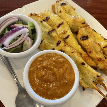 Kao Sook Thai Cuisine - Chicken satay - Thai Near Me - Scotts Valley, California Kao Sook Thai Cuisine - Chicken satay - Thai Near Me - Scotts Valley, California