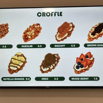 DalDal - Croffle menu and pricing - Ice Cream & Frozen Yogurt Near Me - Pleasant Hill, California