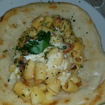 Rossopomodoro - Delish! Pork cheek and bacon pasta!! - Napoletana Near Me - Venezia, VE Rossopomodoro - Delish! Pork cheek and bacon pasta!! - Napoletana Near Me - Venezia, VE