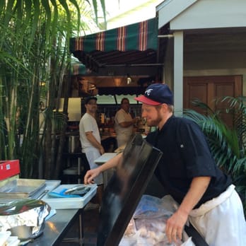 Chef Josh Furman - Chefs hard at work in outdoor kitchen! - Personal Chefs Near Me Chef Josh Furman - Chefs hard at work in outdoor kitchen! - Personal Chefs Near Me