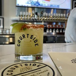 Courtside Food and Drinks - Spicy pineapple margarita
