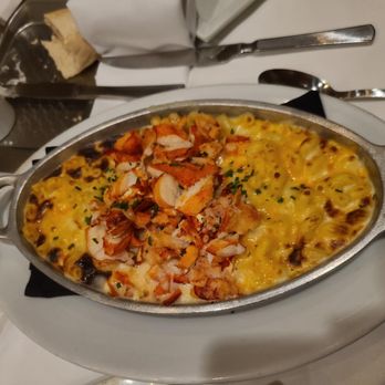 Ruth's Chris Steak House - Lobster Mac & Cheese ($27) - My other side, not bad! The lobster taste barely came through. - Seafood Near Me - Columbus, Ohio Ruth's Chris Steak House - Lobster Mac & Cheese ($27) - My other side, not bad! The lobster taste barely came through. - Seafood Near Me - Columbus, Ohio