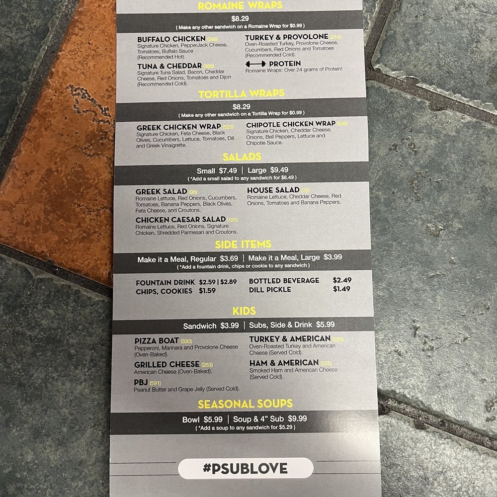 Planet Sub - Menu - Sandwiches Near Me - Overland Park, Kansas Planet Sub - Menu - Sandwiches Near Me - Overland Park, Kansas