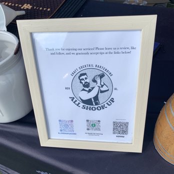 All Shook Up Bar and Beverage Catering - Green street market booth 6/17/21 - Bartenders Near Me