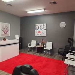 Kinetic Rhythm - Seating area of the salon