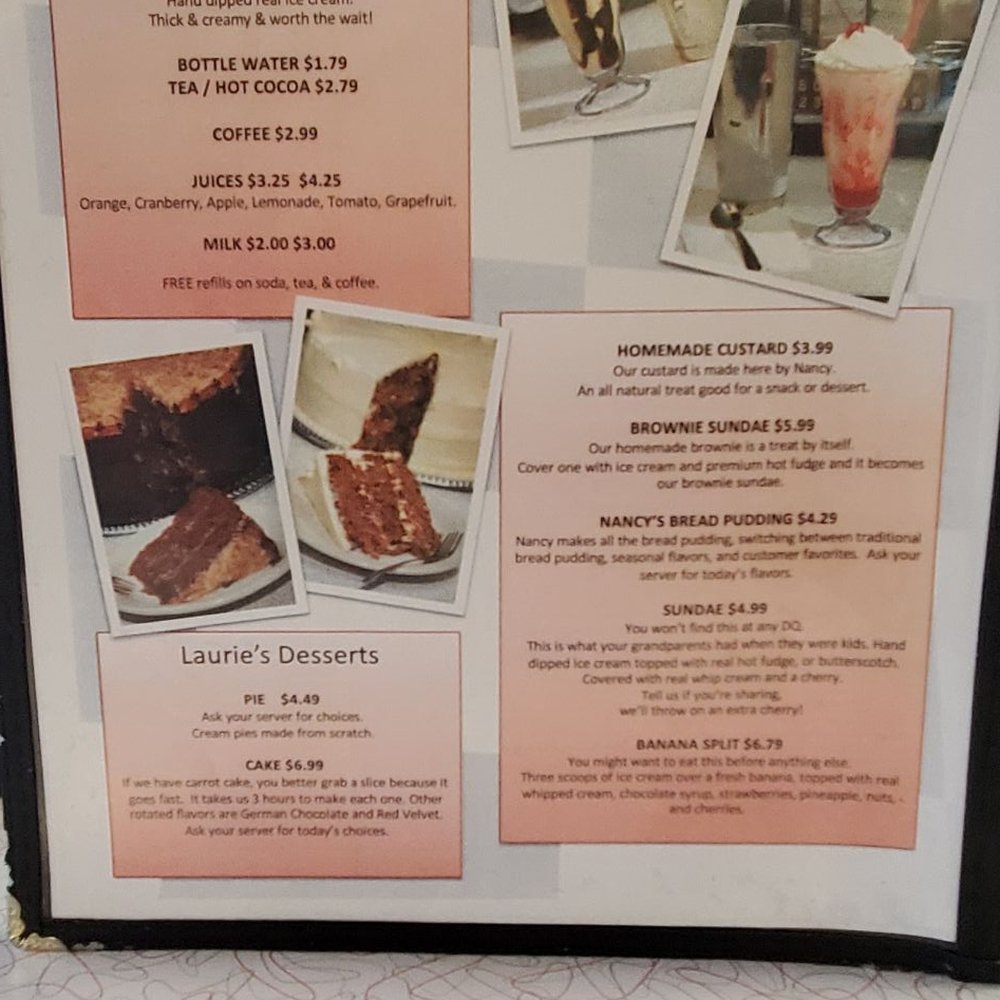Chase's Diner - Look at those dessert options.  :-9 - Diners Near Me - Chandler, Arizona