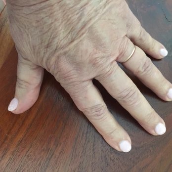 Perfect Nails - My fingernails were so ridged and not shaped right before having Leslie make them stronger and prettier. - Nail Salons Near Me - Oceanside, California