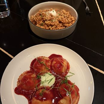 Sestina - Beef Radiatori and Lobster Ravioli - Italian Near Me - Bentonville, Arkansas Sestina - Beef Radiatori and Lobster Ravioli - Italian Near Me - Bentonville, Arkansas