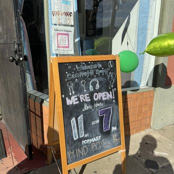 Confetti K-Pop - Hours posted outside - Music & DVDs Near Me - San Leandro, California Confetti K-Pop - Hours posted outside - Music & DVDs Near Me - San Leandro, California