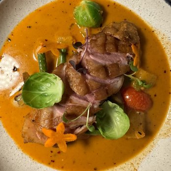 Sla Thai Restaurant - Duck in red curry - Thai Near Me - Montclair, New Jersey