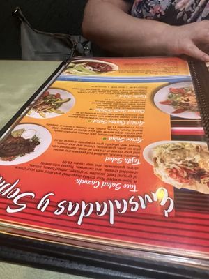 Menu photo 4 El Tapatio Auburn, CA