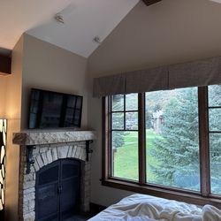 Hotel Park City - Master fireplace