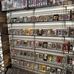 Bitjump Games - Wall of Nintendo N64 games at Bitjump Games.