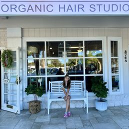 Exterior outside entrance of Organic Hair Studio Jupiter - Front view of the salon - Jupiter, Florida Exterior outside entrance of Organic Hair Studio Jupiter - Front view of the salon - Jupiter, Florida