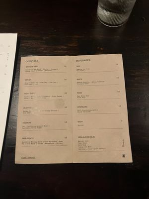 Menu photo 1 Guillotine Seattle, WA