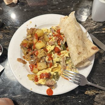Matt's Big Breakfast - Eggs and sausage - Breakfast & Brunch Near Me - Phoenix, Arizona Matt's Big Breakfast - Eggs and sausage - Breakfast & Brunch Near Me - Phoenix, Arizona