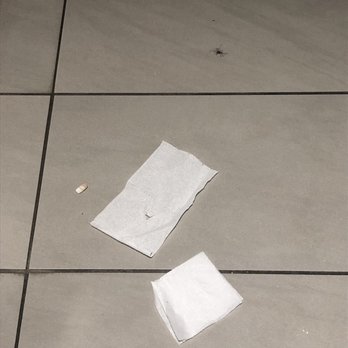 Lidl - The women's bathroom .  A MESS , notice the fake nail and trash everywhere - Grocery Near Me - Fredericksburg, Virginia