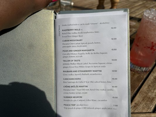 Menu photo 3 Coppa Club London, XGL Menu photo 3 Coppa Club London, XGL