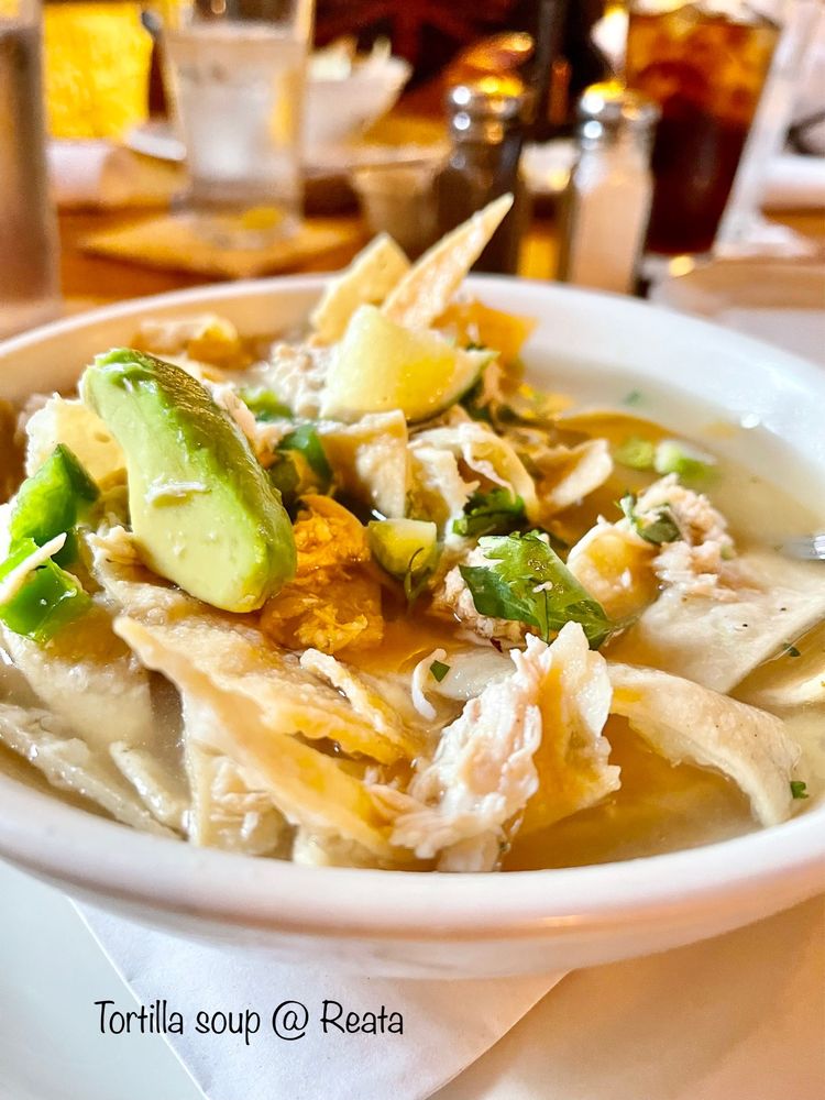 Food from Reata Restaurant 