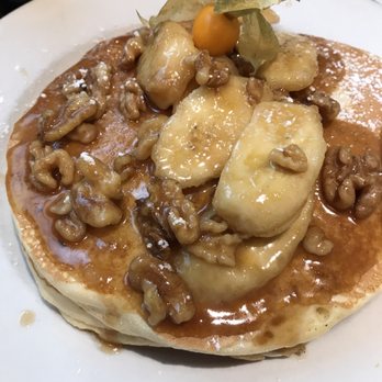 Jam Cafe - Banana walnut pancakes - Breakfast & Brunch Near Me - Vancouver, British Columbia Jam Cafe - Banana walnut pancakes - Breakfast & Brunch Near Me - Vancouver, British Columbia
