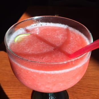 Super Mex - Strawberry margarita on happy hour - watch out! Strawberry sweetness masks the tequila very well ... - Mexican Near Me - Irvine, California Super Mex - Strawberry margarita on happy hour - watch out! Strawberry sweetness masks the tequila very well ... - Mexican Near Me - Irvine, California