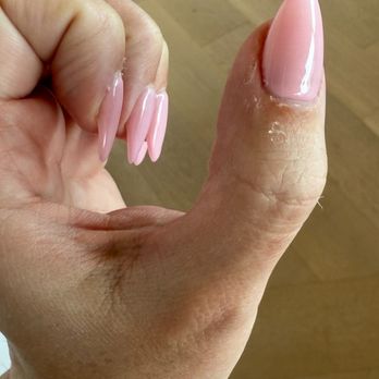 TD Nail Studio - Glue and gel polish all over my skin and then drilled off, cutting me and leaving a hot mess. What a disaster! - Nail Salons Near Me - Oxnard, California