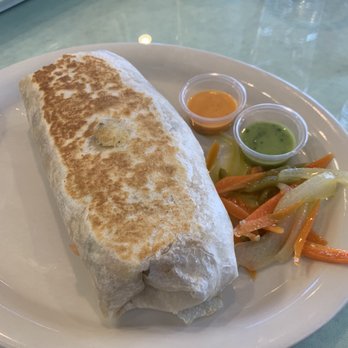 Frida's Cafe - Burrito with veggies - Cafes Near Me - Tucson, Arizona