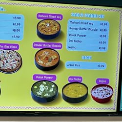 Turmerica - Menu