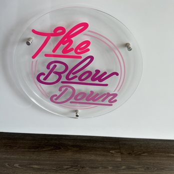 The Blow Down - Cute brand design - Hair Salons Near Me - Huntington Beach, California