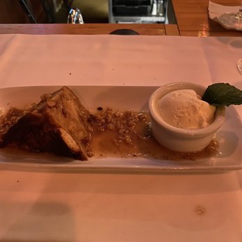 Ruth's Chris Steak House - Bread Pudding with Whiskey Sauce - Steakhouses Near Me - Mobile, Alabama Ruth's Chris Steak House - Bread Pudding with Whiskey Sauce - Steakhouses Near Me - Mobile, Alabama