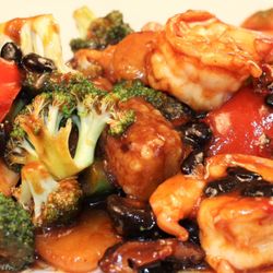 Chong Garden - Shrimp w.Szechuan style