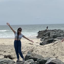 The Spirit of Imperial Beach Statue - More beach